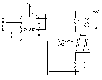 Image 1: Common anode display setup